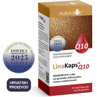 AURAXOL LINAKAPS® Q10, koenzim Q10 u ulju od sjemenki lana, 30 kapsula