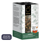 DIGEST čaj od ploda jabuke i mješavine bilja, sa staklenim infuzorom za pripremu čaja