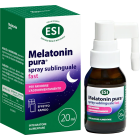 ESI MELATONIN PURA SPRAY s okusom mente, 
za brzi učinak, 1 mg melatonina u dozi 