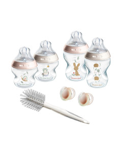 Tommee Tippee® CTN SET ZA HRANJENJE NA BOČICU ROZI ("PUŽ-ZEKO") , 4 BOČICE