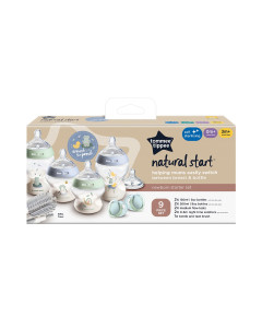 Tommee Tippee® CTN SET ZA HRANJNJE NA BOČICU PLAVI, ("PATKICE") 4 BOČICE