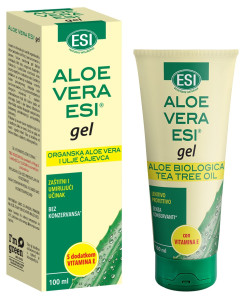 ESI ALOE VERA ESI® GEL S ULJEM ČAJEVCA I VITAMINOM E - kozmetički proizvod, 100 ml