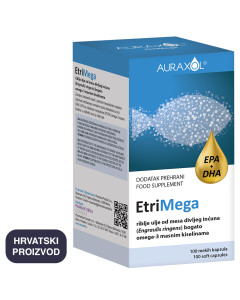 AURAXOL EtriMega kapsule, 100 kapsula