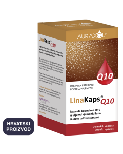 AURAXOL LinaKaps® Q10 kapsule, 30 kapsula