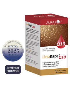 AURAXOL LINAKAPS Q10, koenzim Q10 u ulju od sjemenki lana