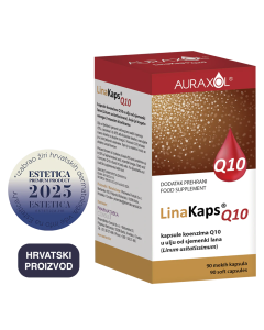 AURAXOL LINAKAPS Q10, koenzim Q10 u ulju od sjemenki lana 
