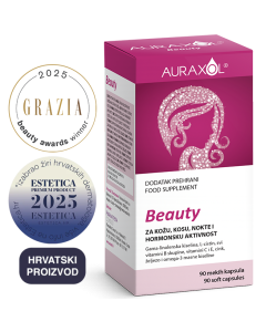 AURAXOL® BEAUTY za kožu, kosu, nokte i reguliranje hormonske aktivnosti