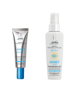 BioNike AKNET AZELIKE PLUS Intenzivna krema + AKNET SUN Fluid SPF 50+