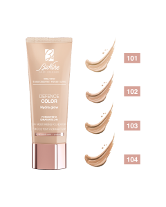 DEFENCE COLOR HYDRA GLOW Tekući puder s hidratantnim učinkom do 24 h, SPF 15 (24 h Moisturising foundation)