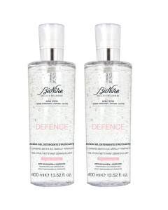 BioNike DEFENCE ESENCIJALNA vodena gel-otopina za čišćenje kože, 2 x 400 ml 
