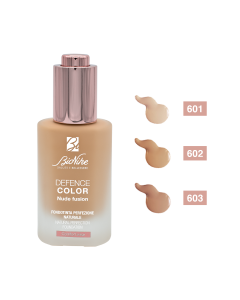 BIONIKE DEFENCE COLOR NUDE FUSION Tekući puder za savršen i prirodan izgled kože SPF 15  (Natural perfection foundation)