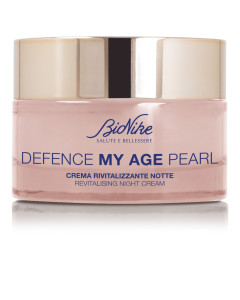 BioNike DEFENCE MY AGE PEARL Noćna krema sa Skin Firming kompleksom za očuvanje mladenačkih kontura lica
