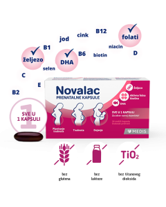 NOVALAC Prenatal kapsule