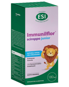 ESI IMMUNILFLOR JUNIOR sirup s tindaliziranim kulturama mikroorganizama, manuka medom, ehinaceom i propolisom