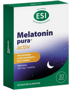 ESI MELATONIN PURA ACTIV s valerijanom, za opuštanje i miran san