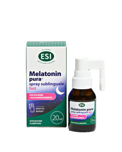 ESI MELATONIN PURA SPRAY s okusom mente, 
za brzi učinak, 1 mg melatonina u dozi 