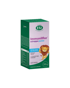 ESI IMMUNILFLOR JUNIOR sirup s tindaliziranim kulturama bakterija, manuka medom, ehinaceom i propolisom