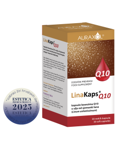 AURAXOL LinaKaps® Q10 kapsule, 30 kapsula
