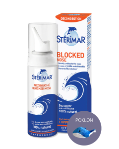 STERIMAR Hypertonic ZA ZAČEPLJEN NOS - medicinski proizvod, 100 ml