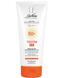 BIONIKE TRIDERM A.D. SUN SPF 50+ Krema za specifičnu UV zaštitu atopične kože dojenčadi, djece i odraslih (Sun protection cream)