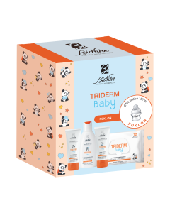 BioNike TRIDERM BABY komplet dječje kozmetike u kutiji (4 proizvoda + POKLON)